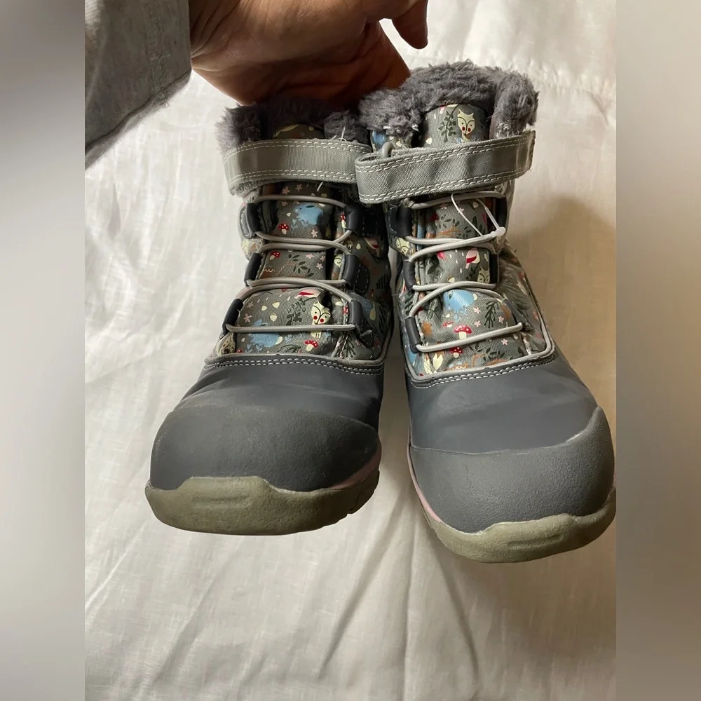 See Kai Run Abby II Woodland Waterproof/ Insulated Winter Snow Boots Girls 3